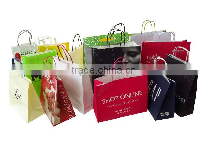 Custom Made High Quality disposable paper bag