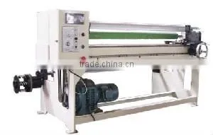 Manual rewinding and cutting machine/film jumbo rolls cutting machine
