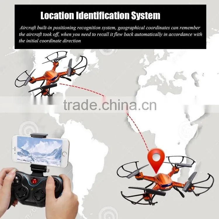 JJRC 2.4GHz 4CH 6-Axis Gyro WIFI FPV RC Quadcopter Drone w/ 2.0MP HD Camera 360 Degree Eversion#SV029051