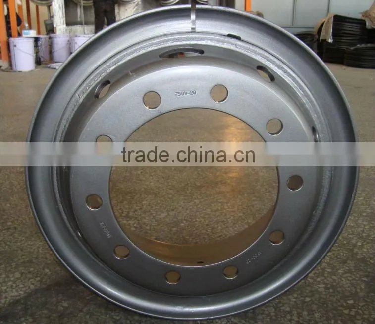 High Quality 7.50-20 Medium Duty Truck Wheels