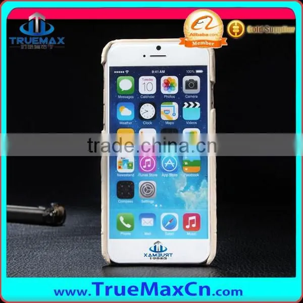 for iPhone 6 Mobile Phone Leather Case ,leather phone case boa grain case for iphone 6 plus