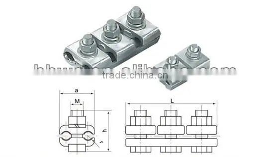 APG Type Aluminum Parallel Groove Clamps