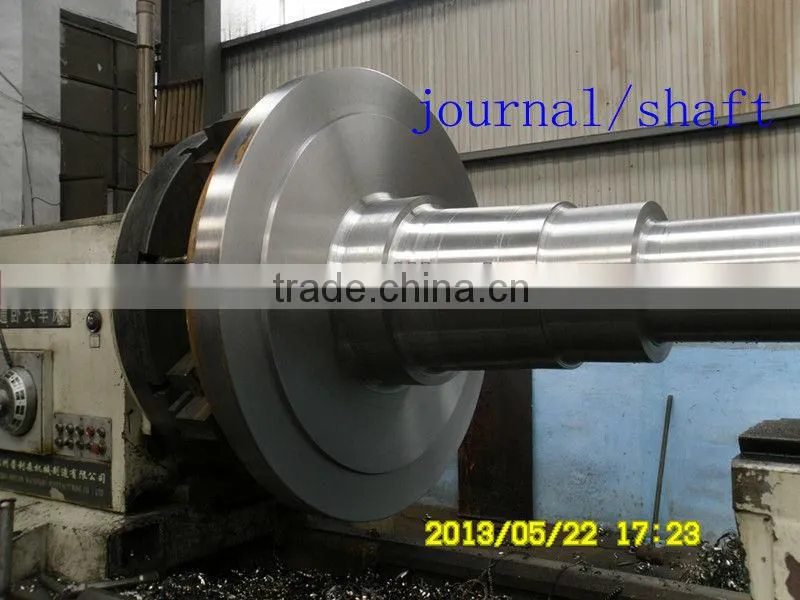 forging steel journal of jumbo press roll for paper machine