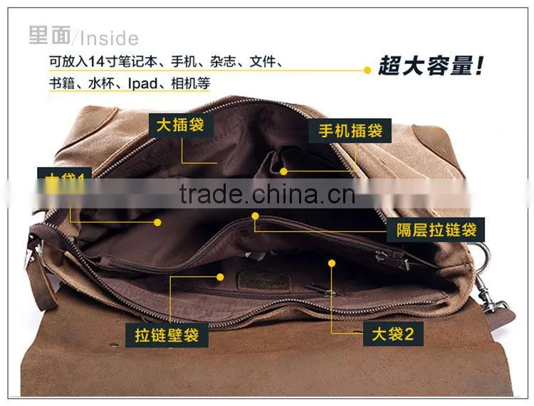 shoulder bag canvas messenger bag,hot selling vintage canvas messenger bag,Stylish Bag Canvas Bag