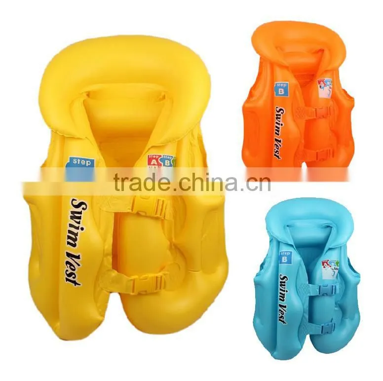 2015 summer swim personalized inflatable life jacket