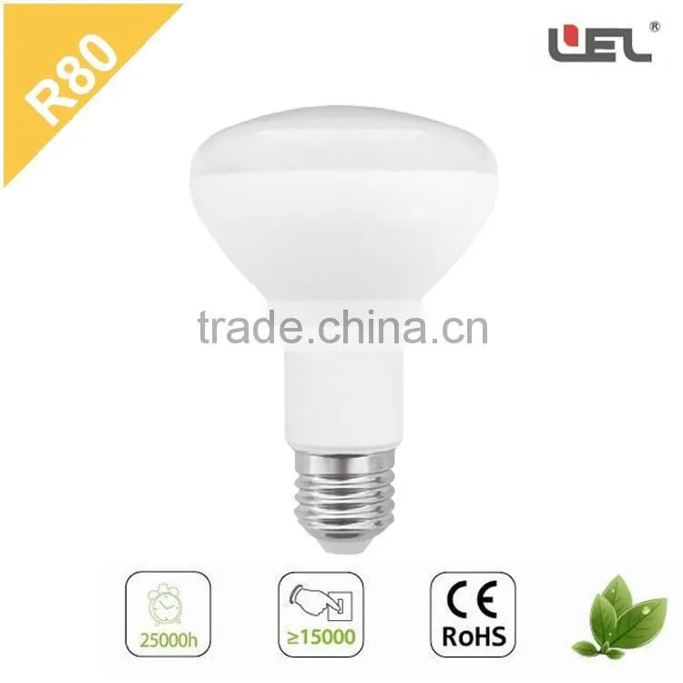 LED lamp decorative bulb wholsale cheap price Glbal LED R80 bulb led motion light 10W E27 LED bulb housing the led lights