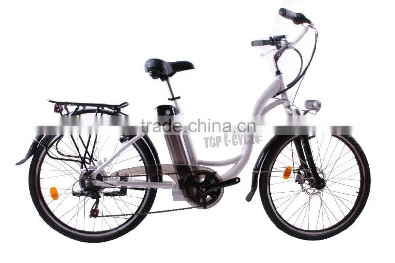 Alloy frame made in china 26inch cheap powerful easy rider electric city bike