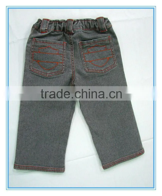Elastic Waistband Children Jeans Pants Trousers Latest 2013