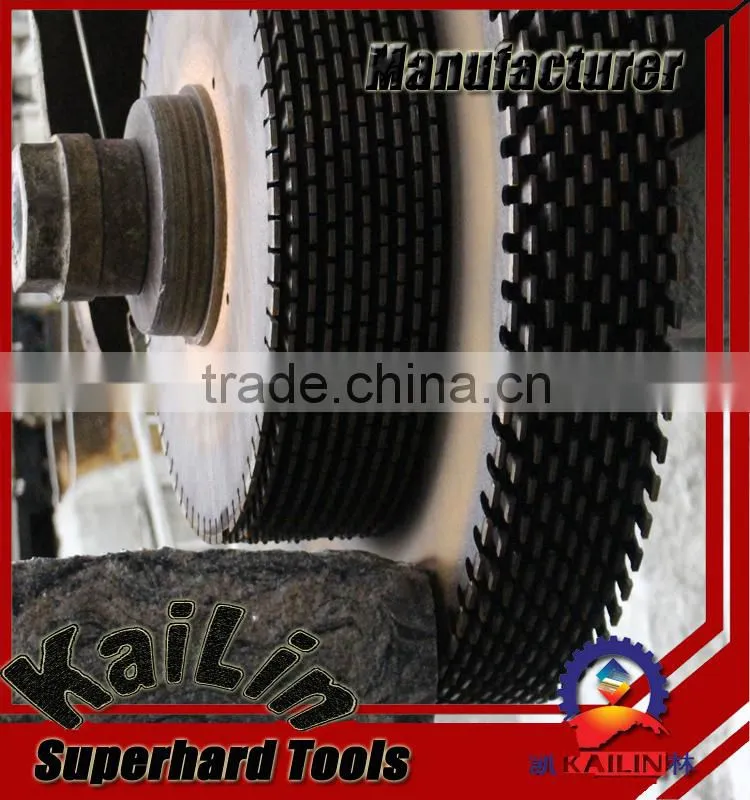 Hot sales Iran market segment for granite multi blade cutting