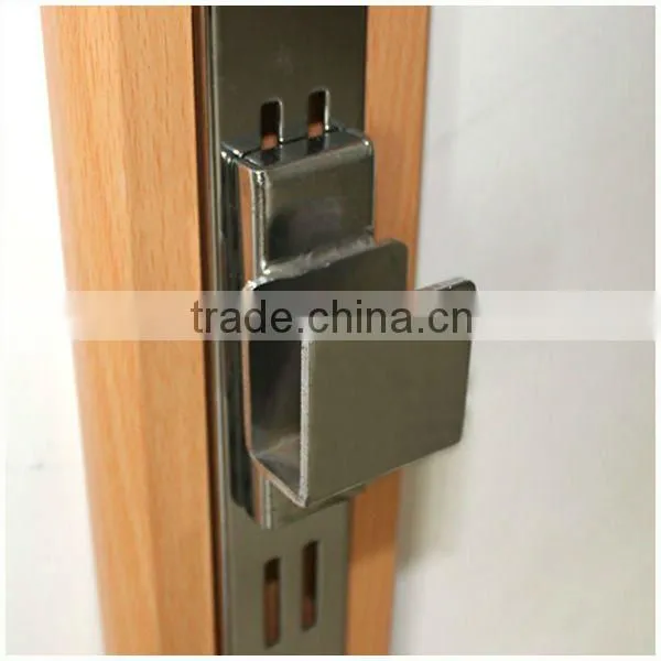 Metal U bracket for pipe support fixture