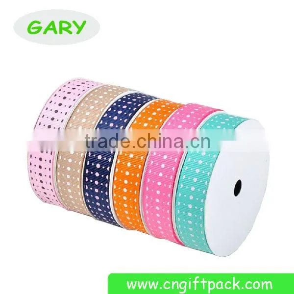 custom printed grosgrain ribbon for Christmas