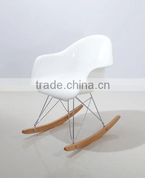 FRP tulip rocking chair