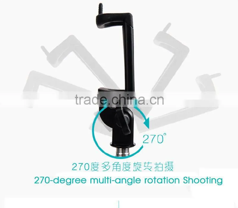 high-end innovative design travel snapshot camera tripod folding bluetooth selfie stick monopod for ios android smartphones