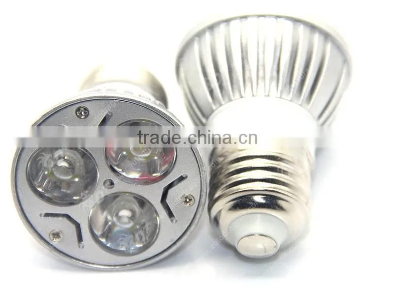 E27 110-240V high power led lamp with white color