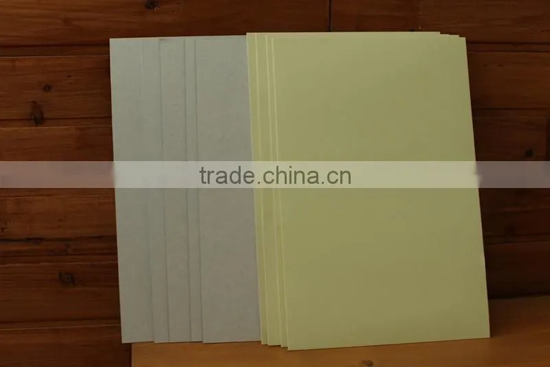 Alibaba China high quality cheap price white cardboard sheet for albums