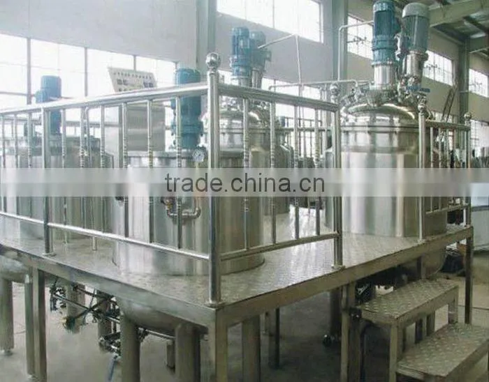 Big Capacity Toothpaste Homogenizing Emulsifier Mixer