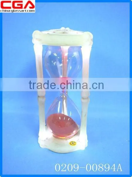 hot sale handicrafts minutes glass sand timer