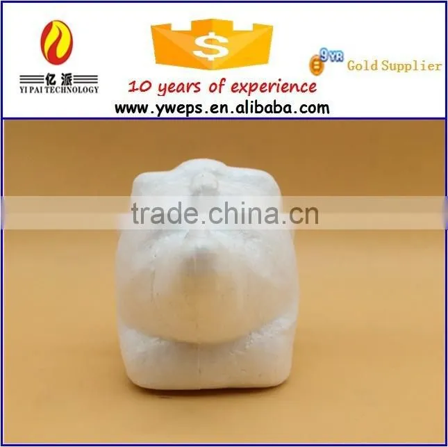 Yiwu wholesale styrofoam animal mold of mini plastic dinosaur for children DIY toy