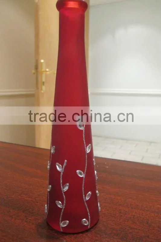 210 ml elegant glass bottle