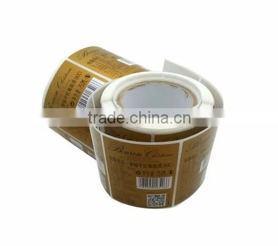 China cheaper sticker labels printed