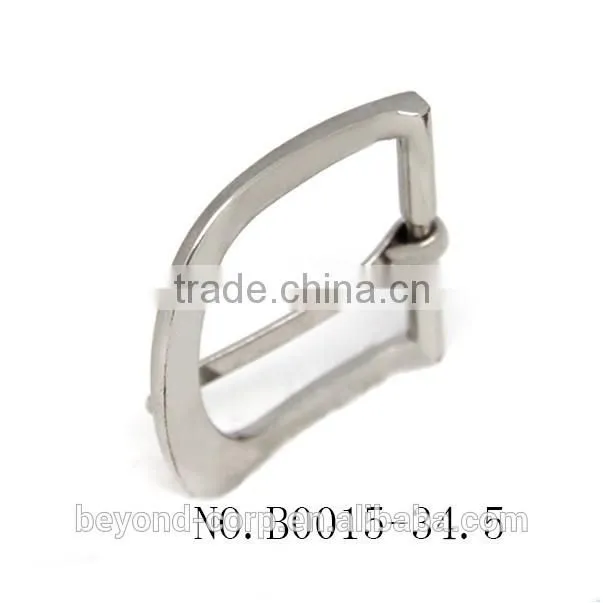 34.5MM D shape buckle with prong neutral style buckle strict QC buckle