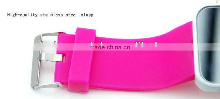 Adult / Kids Sizes Colorful Waterproof / Sport Wrist Watch silicone