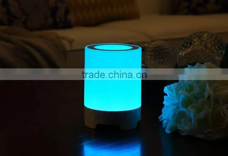 Colorful Led Light Wireless bluetooth speaker with TF card playing