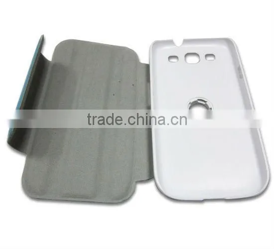 360 Degree Rotatable Leather Stand Case for Samsung I9300 Galaxy S III 3