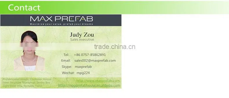 USD200 Coupon Maxprefab India Project Low Cost Prefabricated Warehouse Price