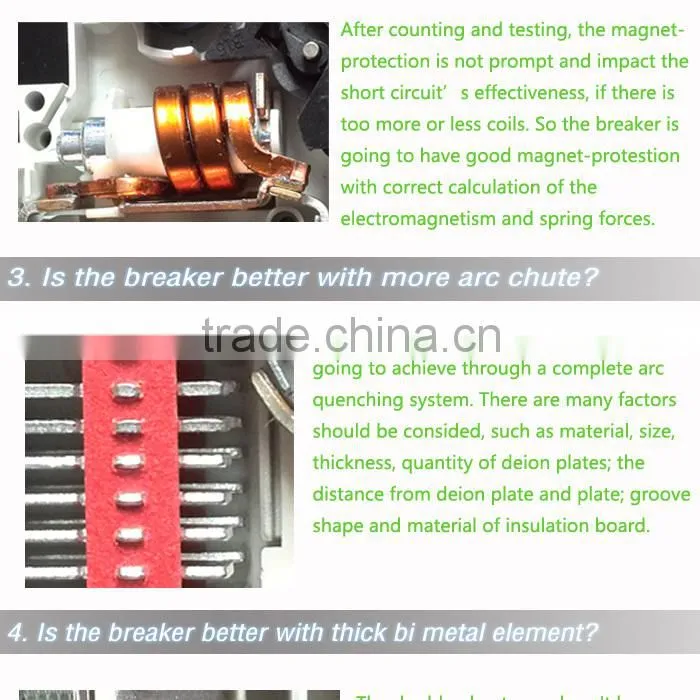 plug in low voltage mcb shunt trip circuit breaker