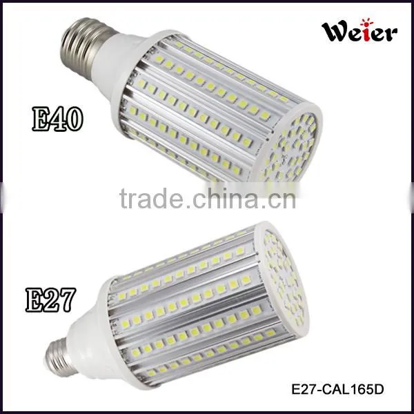 New style corn light E27 E40 socket 5050smd 360degree led corn light CE&ROHS 700days warranty