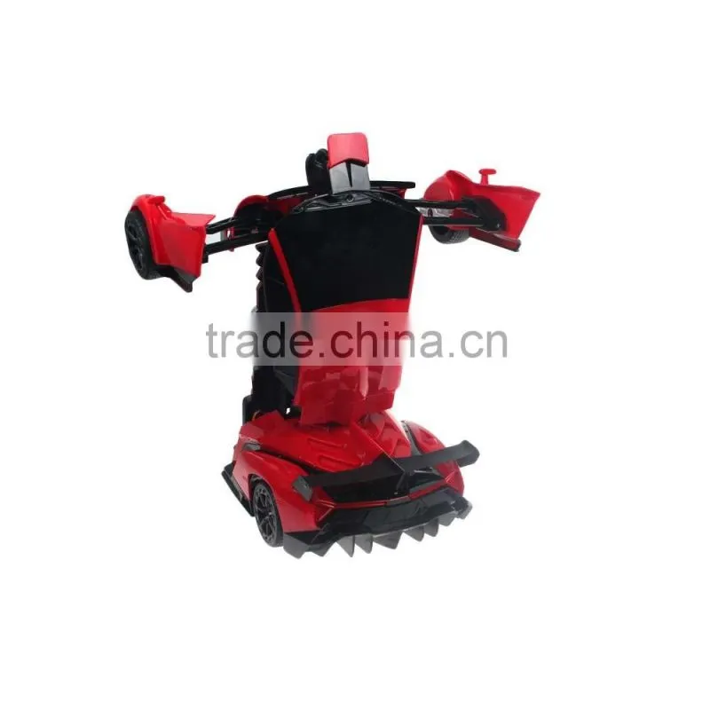 Intelligent Shifting Robot hobby 2.4G RC Distortion Deformation Stunt Cars Remote Robot Car Toys Transform