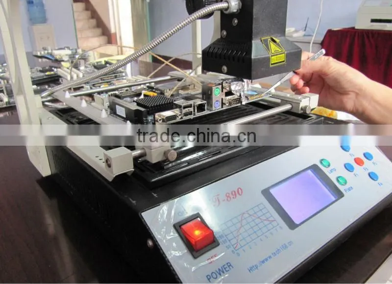 puhui t890 bga rework station, bga reballing tool kit, infrared lamp solder