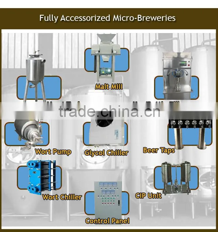 beer brewery equipment / brewery plant