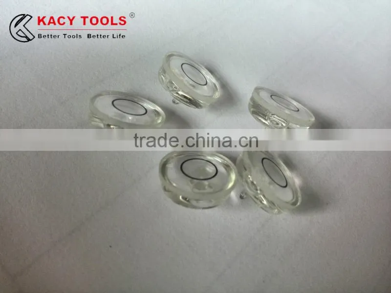 Glass circular bubble Level vial ,High quality Circular spirit level