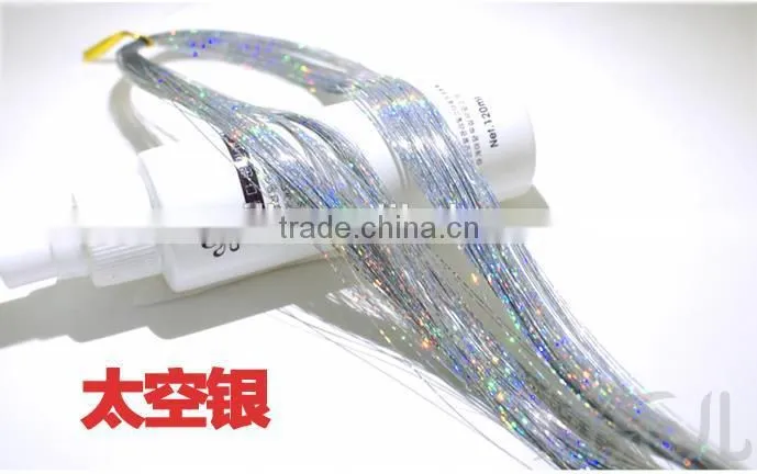 tinsel fabric sparkling hair tinsel christmas tinsel 2014 new hair accessories