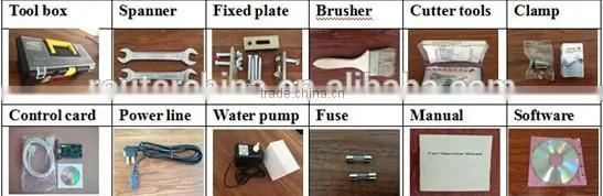 wood cabinet cnc woodworking machine double head stepper motor TJ1325