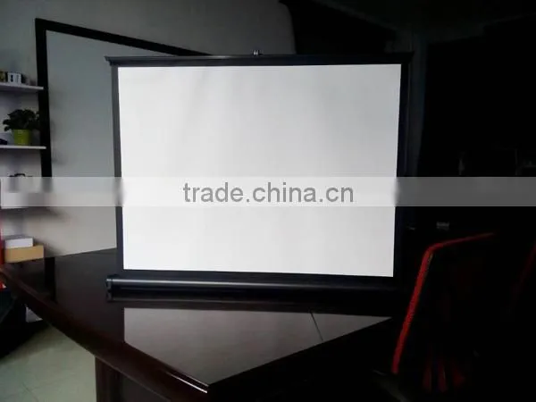 Portable Table Screen for Home theater or business presentation