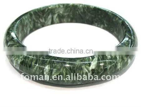 58-60mm inside diameter rose quartz jewelry gemstone bangles