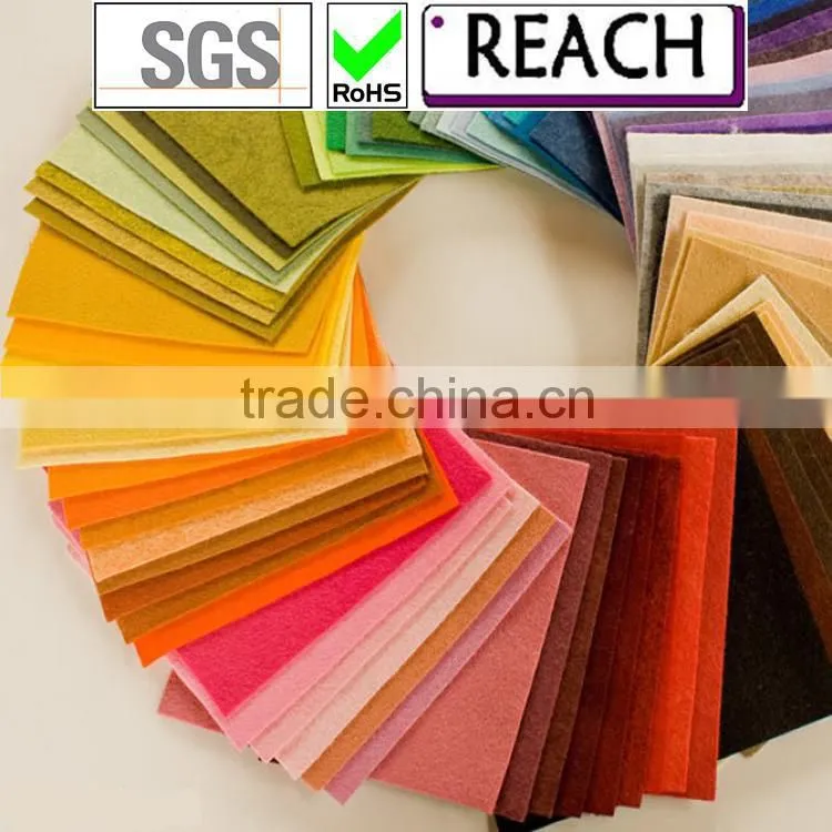 Suppy 100% Wool felt/ Colorful Wool Felt