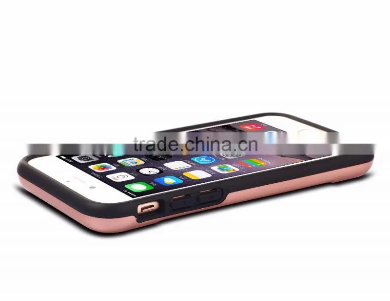 2016 New Style Best Price With Card Holder Function Mobile Phone Case,For Samsung S6 Edge Case