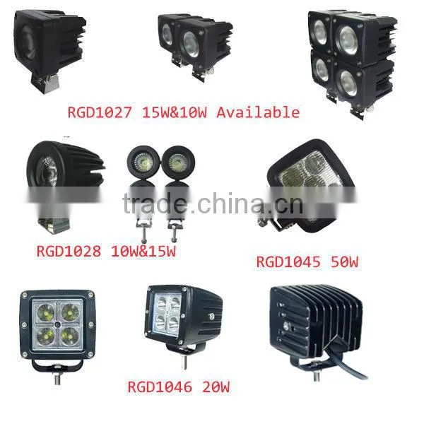 9-32v led round light,60w 4200lm led ip68 floodlight RGD1049 bulldozer led work light ,off road lights trucks