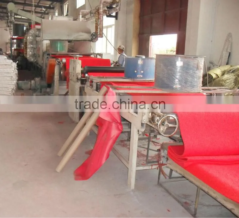 Spay Silk Carpet Production Line
