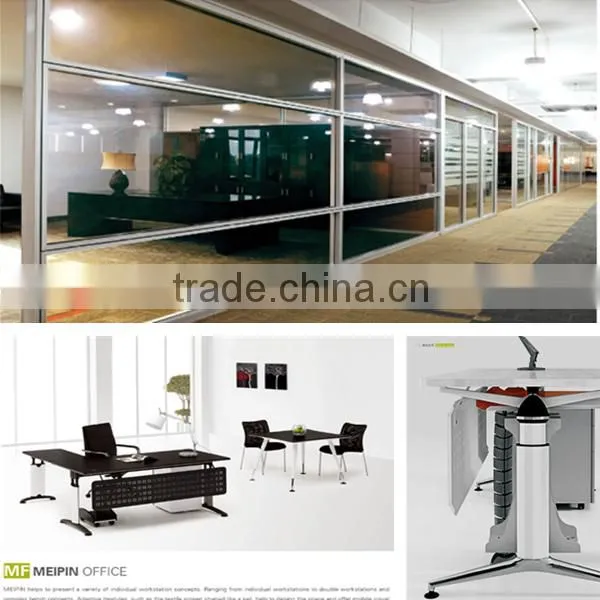 High quality executive glass partition wall