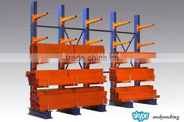 HJX Galvanized Light Medium Heavy Duty cantilever rack