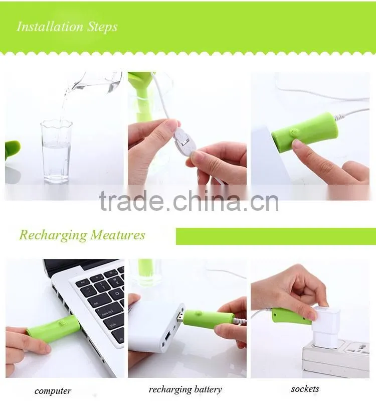 USB mini clover home air freshener diffuser/portable perfume mist diffuser