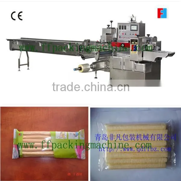 Feifan packing machinery finger biscuit flow packing machine with CE certificated