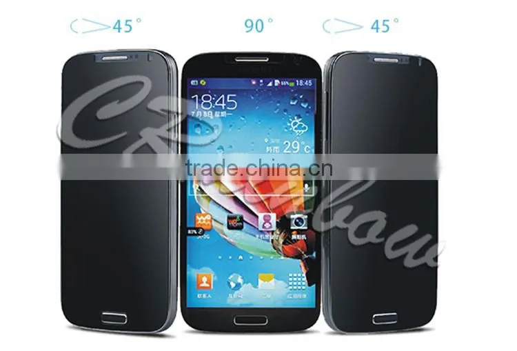 Cheap for samsung galaxy S4 mini privacy filter screen protector