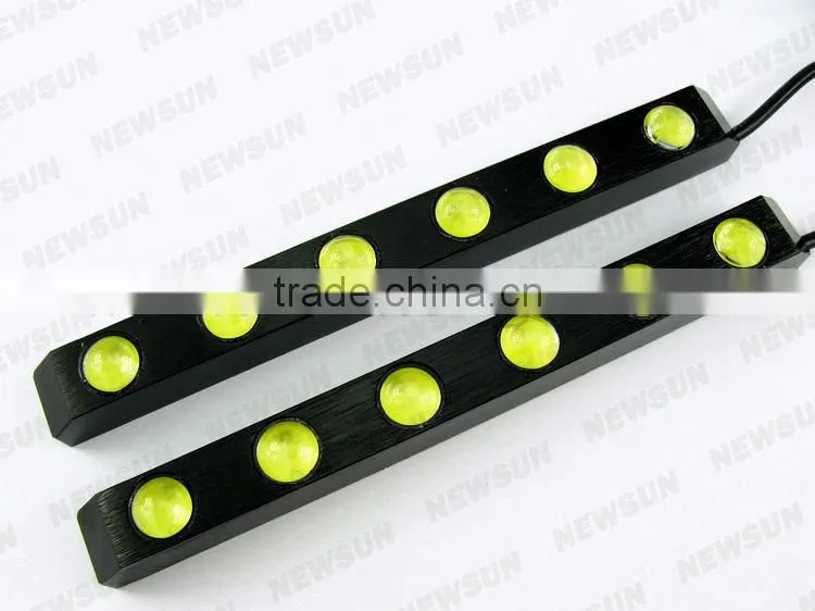 1W*12pcs leds high power eagle eyes light for all cars easy installation car daytime running lights