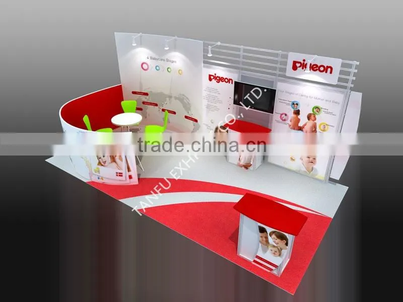 China Trade Show Stand Design Service from TANFU
